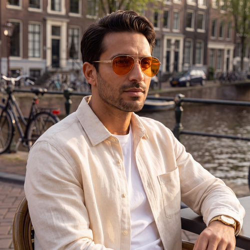 Amsterdam Orange Aviator